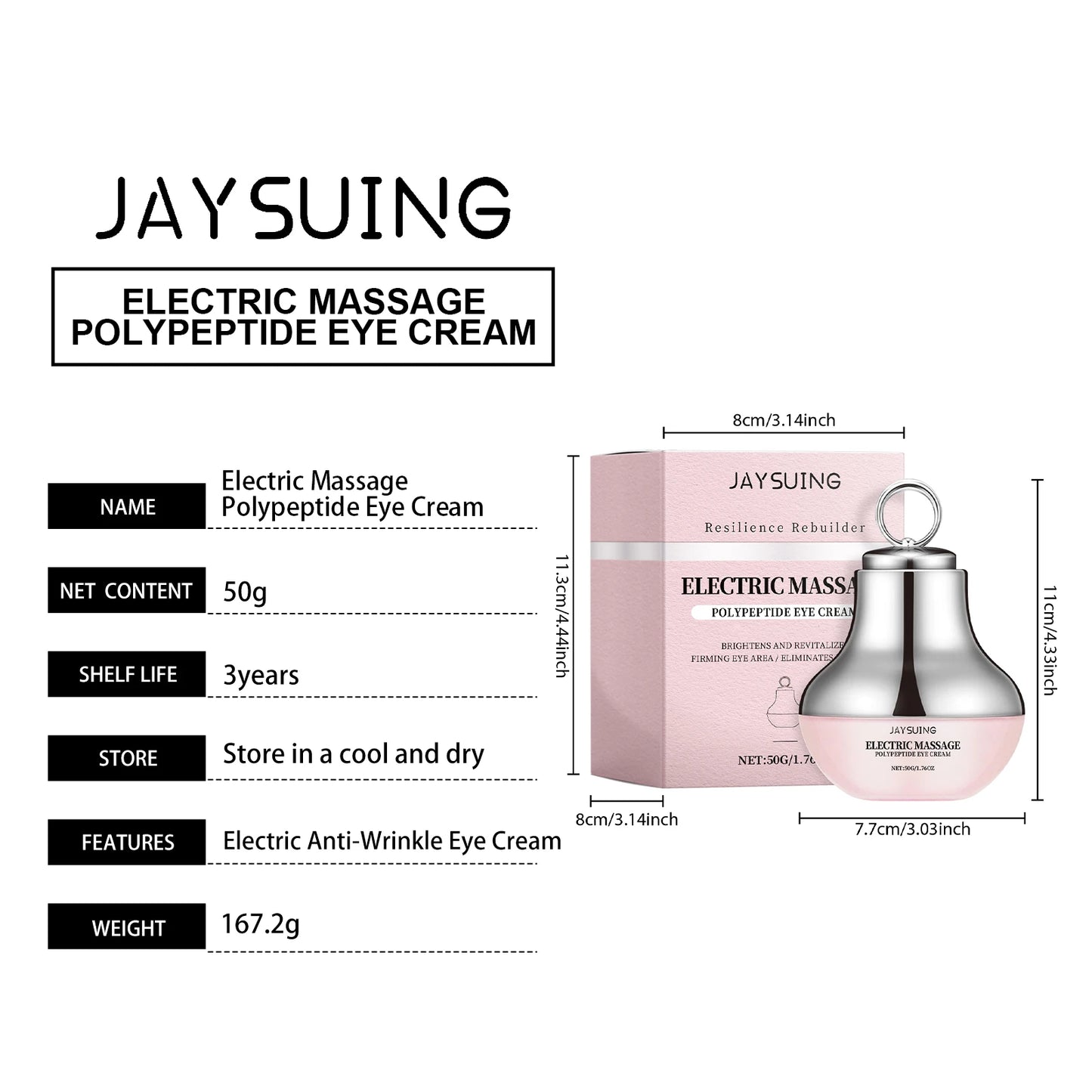 ELICTRIC MASSAGE EYE CREAM