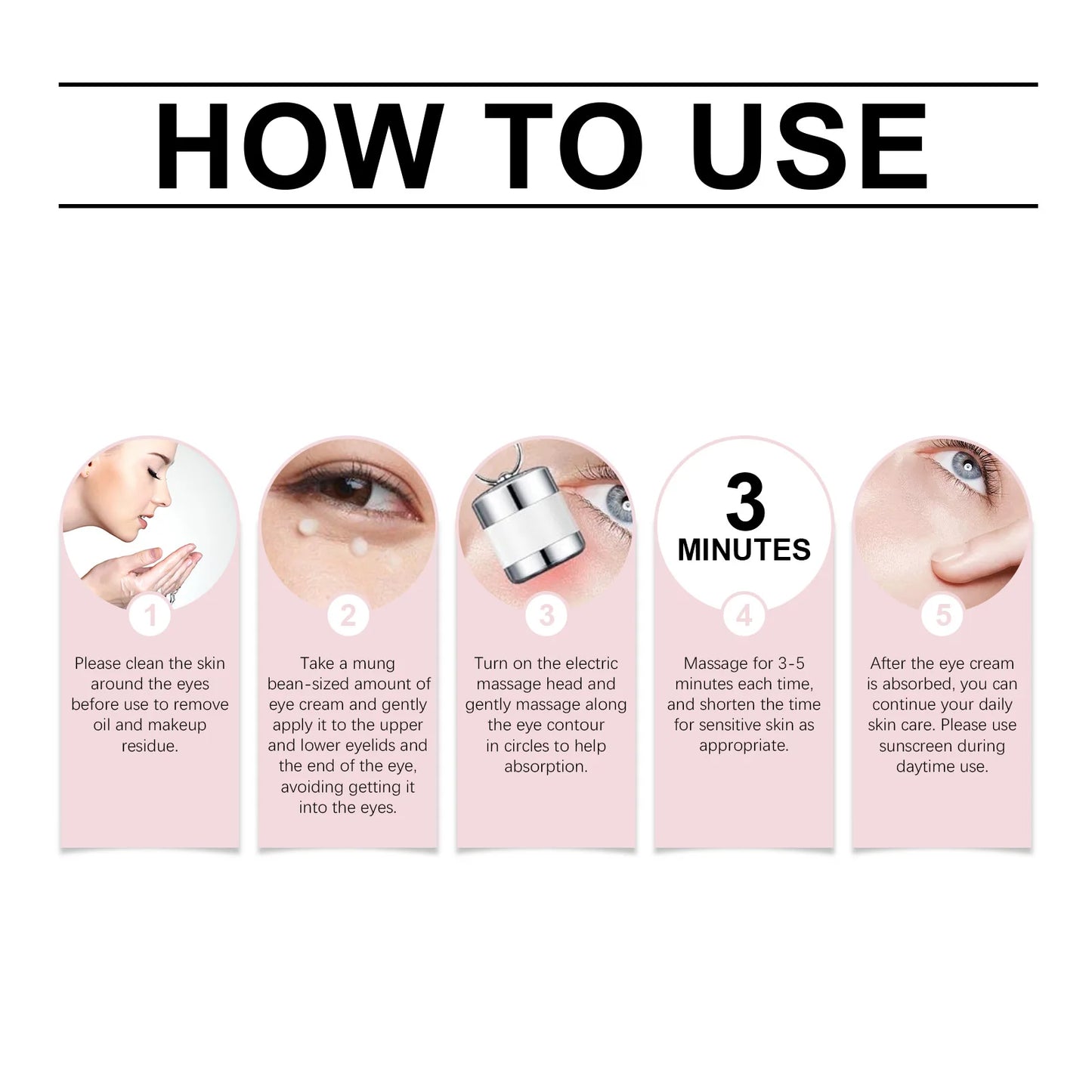 ELICTRIC MASSAGE EYE CREAM