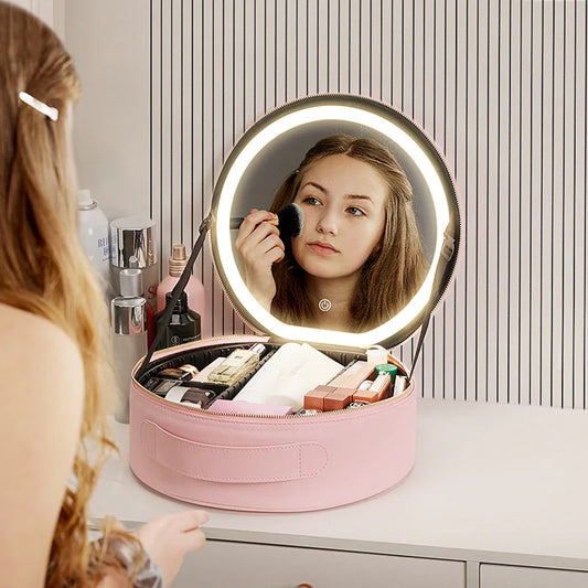 LED MAKE UP BAG