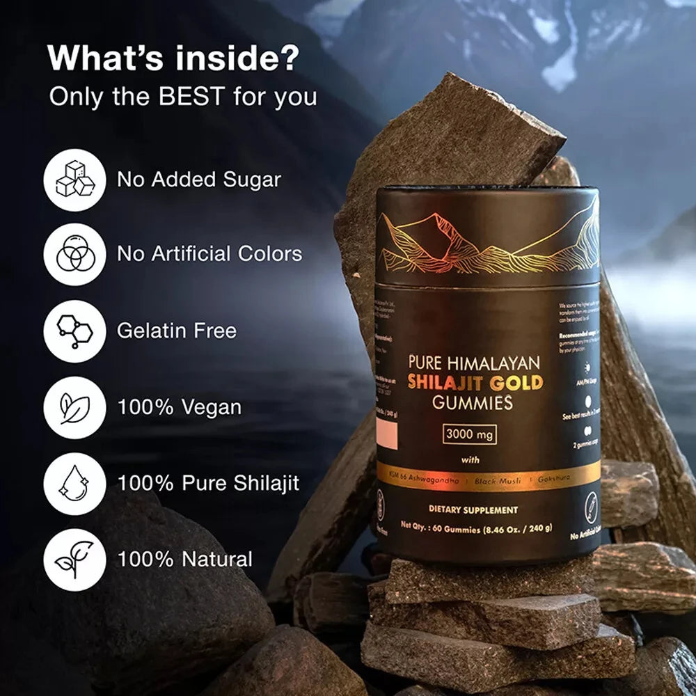 Pure Himalayan Shilajit Gummies