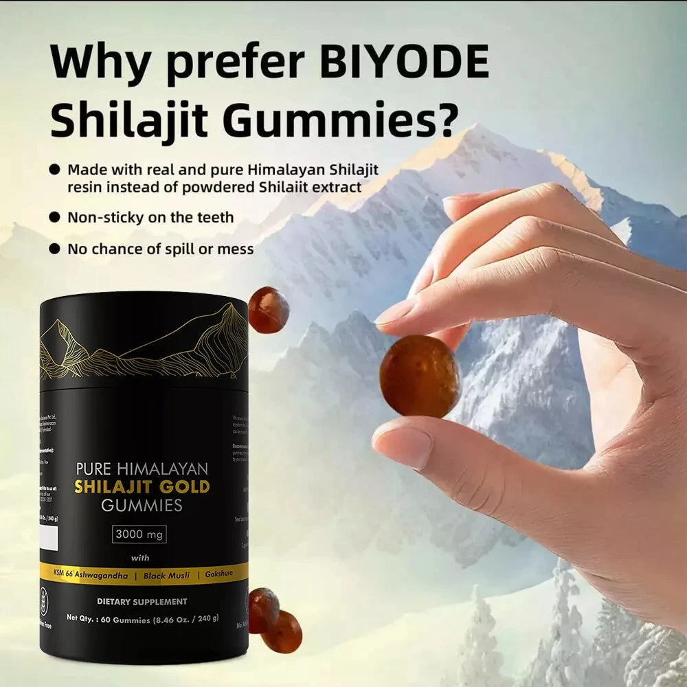 Pure Himalayan Shilajit Gummies
