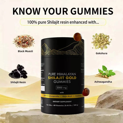 Pure Himalayan Shilajit Gummies